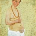 Paula Modersohn-Becker. Autoportrait au 6e anniversaire de mariage (1906)