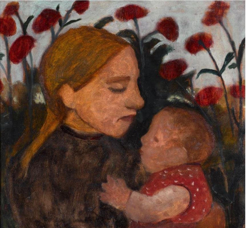 Ca s'est passé en novembre ! Paula-modersohn-becker-femme-avec-enfant-1902