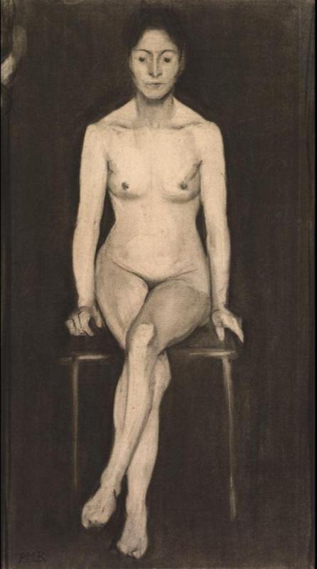 Ca s'est passé en novembre ! Paula-modersohn-becker-femme-nue-assise-1899