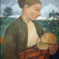 Paula Modersohn-Becker. Mère et enfant (v. 1903)