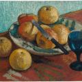 Paula Modersohn-Becker. Nature morte aux pommes et au verre (1906)