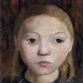 Paula Modersohn-Becker. Tête de fille (1906)