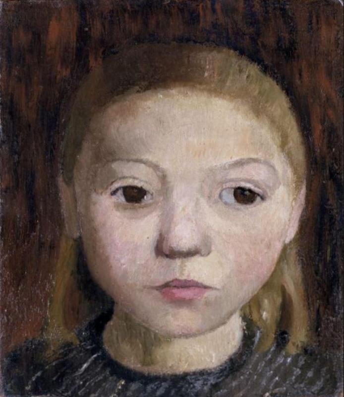 Ca s'est passé en novembre ! Paula-modersohn-becker-tete-de-fille-1906