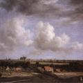 Paysage avec une vue de Haarlem (1670-75)
