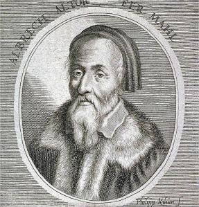 Philipp Kilian. Portrait d’Albrecht Altdorfer (17e siècle)