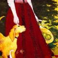 Pierre Bonnard. Andrée Bonnard et ses chiens (1890)