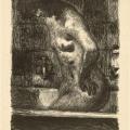 Pierre Bonnard. Femme debout dans sa baignoire (1925)