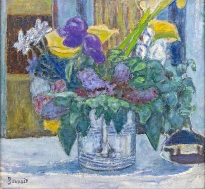 Pierre Bonnard. Iris et lilas (1920)