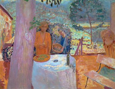 Pierre Bonnard. La terrasse de Vernonnet (1939)