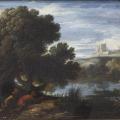 Pierre Patel. Paysage avec chasse aux canards (1632-1676).