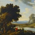 Pierre Patel. Paysage dans la campagne romaine (v. 1635)