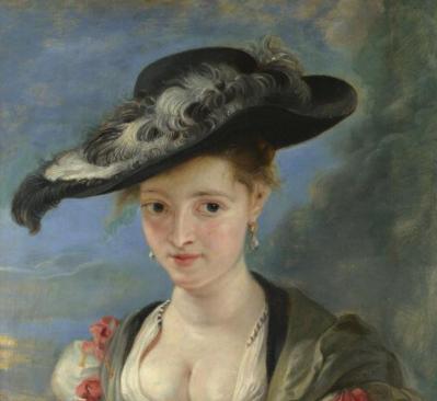 Pierre Paul Rubens. Le chapeau de paille, détail