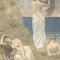 Pierre Puvis de Chavannes. Jeunes Filles au bord de la mer (1879)
