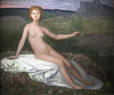 Pierre Puvis de Chavannes. L’Espérance (1871-72)