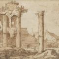 Pieter Lastman. Le Forum de Nerva vu du temple de Minerve (1607)