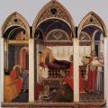 Pietro Lorenzetti. La naissance de la Vierge (1342)