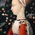Pisanello. Portrait d'une jeune princesse (v. 1435-40)