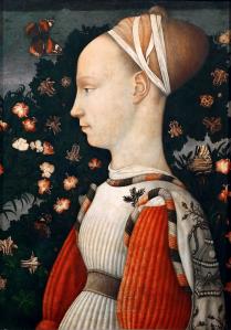 Pisanello. Portrait d'une jeune princesse (v. 1435-40)