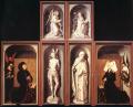Van der Weyden. Polyptyque du jugement dernier, fermé (1446-52)