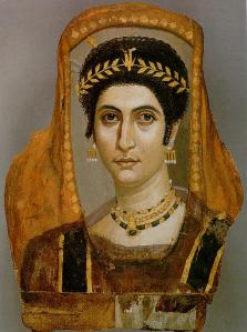 Portrait d'Isidora, Fayoum (2e s.)
