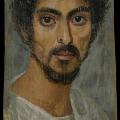 Portrait d'un homme avec un grain de beauté, Fayoum (2e s.)