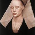 Van der Weyden. Portrait d’une dame (v. 1455)