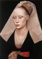 Van der Weyden. Portrait d’une dame (v. 1455)