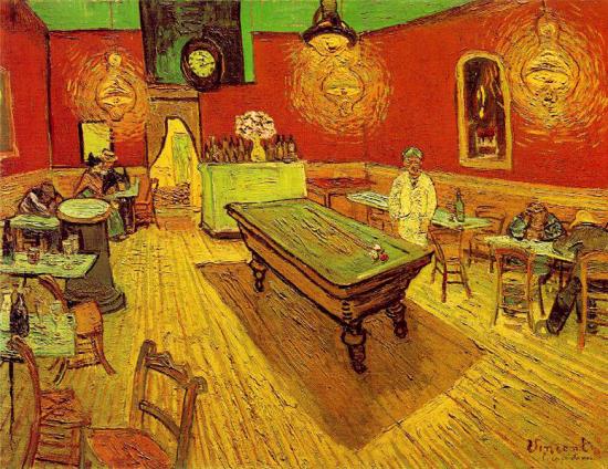 Van Gogh. Café de nuit, 1888