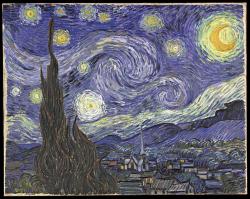 Van Gogh. La nuit étoilée, 1889