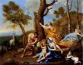 Poussin. La Nourriture de Jupiter (1636-37)