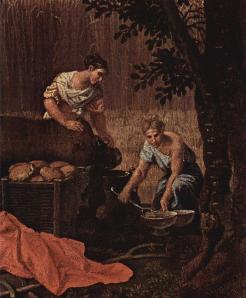 Poussin. L'Été, détail