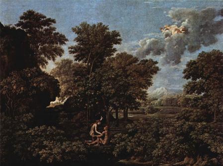Nicolas Poussin. Le Printemps ou Le Paradis terrestre (1660-64)