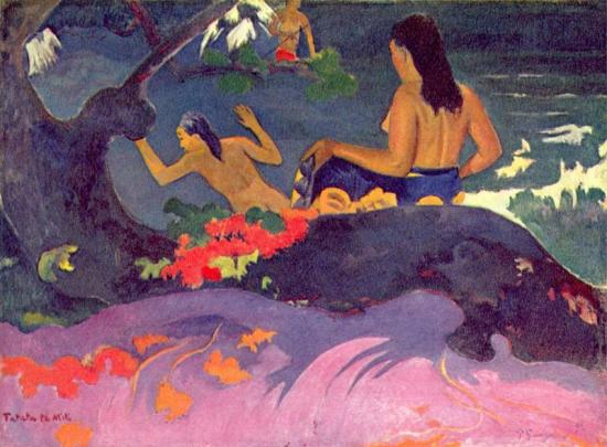 Gauguin. Fatata Te Miti (1892)