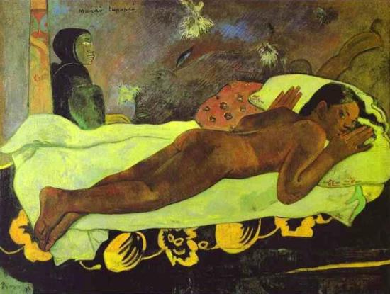 Gauguin. Manao tupapau ou L'esprit des morts veille (1892)
