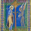 Psautier de Saint-Alban, Tentation du Christ (v. 1125)