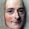 Quentin de la Tour. Voltaire, portrait préparatoire