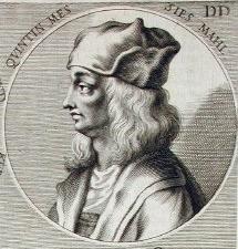 Quentin Metsys par Joachim von Sandrart (gravure, 1675)