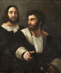 Raphaël. Autoportrait avec un ami (1518-19)