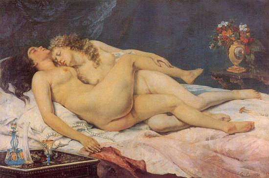 Courbet. Le Sommeil (1866)