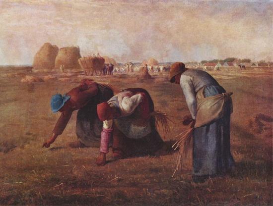 Millet. Les Glaneuses (1857)