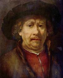 Rembrandt. Autoportrait (1655)