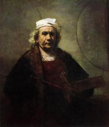 Rembrandt. Autoportrait (1661)