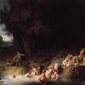 Rembrandt. Diane au bain (1634)