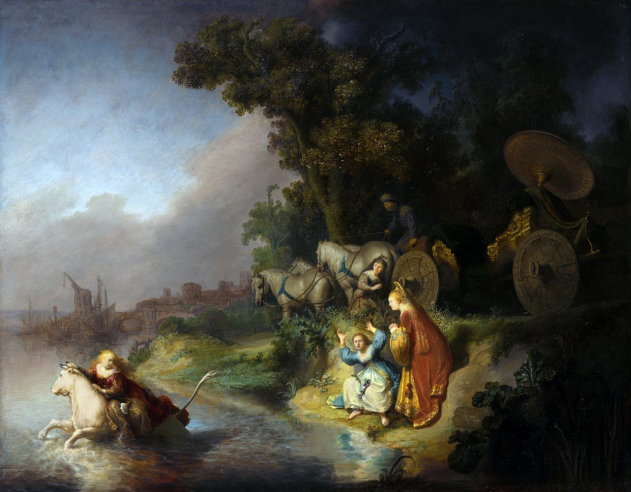 Agenda artistique de juillet ! Rembrandt-l-enlevement-d-europe-1632