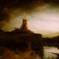 Rembrandt. Le moulin (1650)