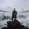 Friedrich. Le Voyageur au-dessus de la Mer de brume (1817-18)