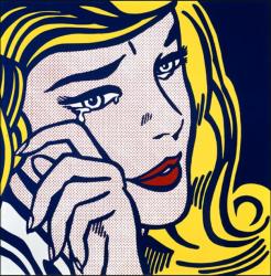 Roy Lichtenstein. Crying girl (1964)