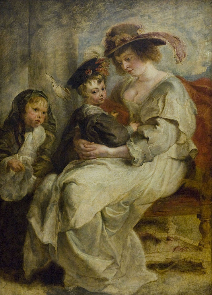 Agenda artistique quotidien ! Rubens-helene-fourment-et-deux-de-ses-enfants-1635-36