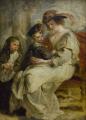 Rubens. Hélène Fourment et deux de ses enfants (1635-36)