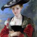 Pierre Paul Rubens. Le Chapeau de Paille ou Suzanne Fourment (1622-25)
